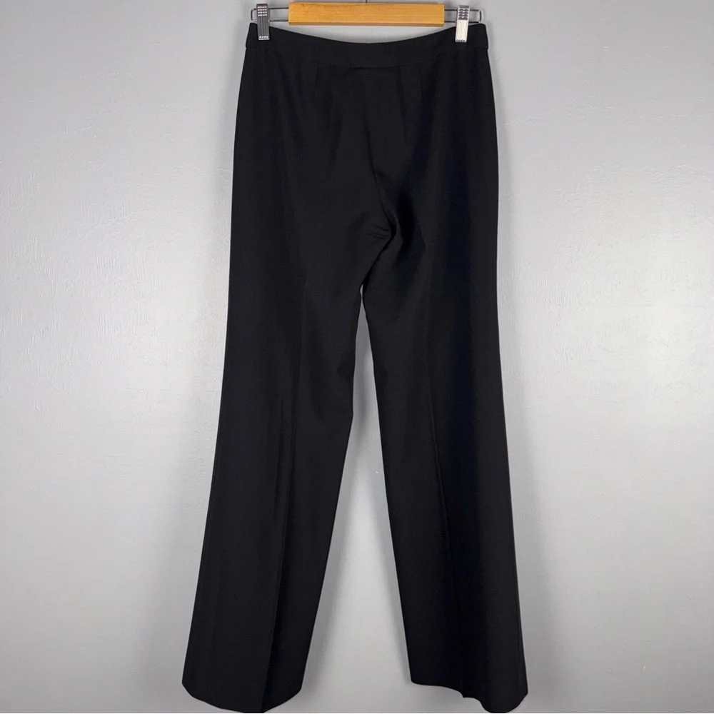 Emporio Armani‎ Black 100% Virgin Wool Made in Italy Slacks Pants Trousers 38